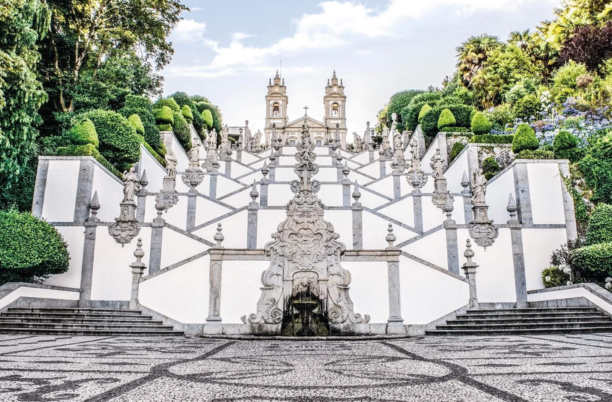 Portugal, Spain and France