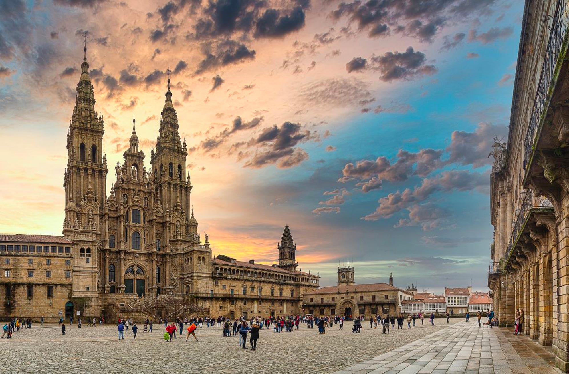 Portugal, Spain and France